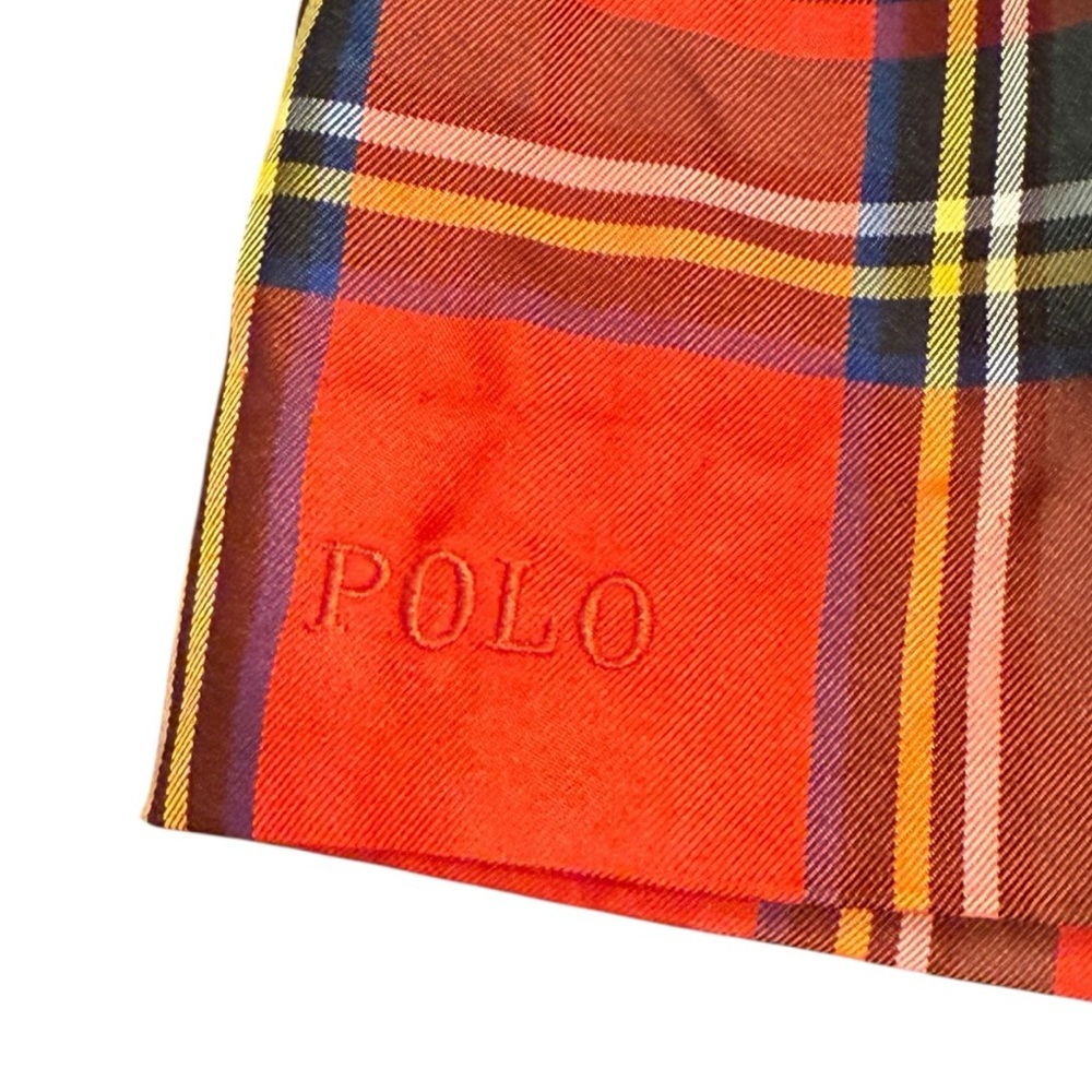 Ralph Lauren Baby Girl Red Tartan Plaid Holiday Dress 18 Months - Picture 4 of 6